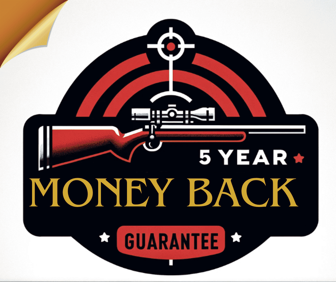 5 Year Money Back Guarantee Logo